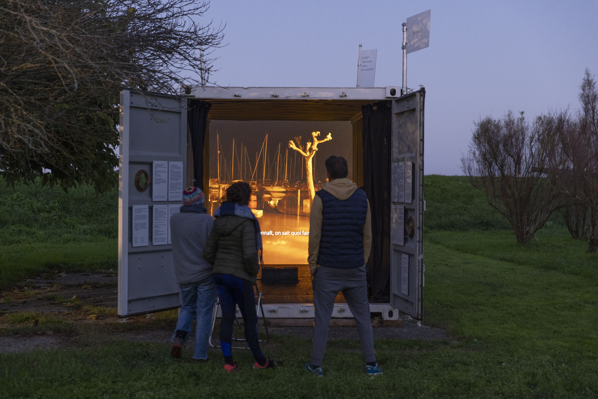 Portes ouvertes du container